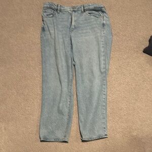 Old Navy Blue Straight Leg Jeans Classic Denim